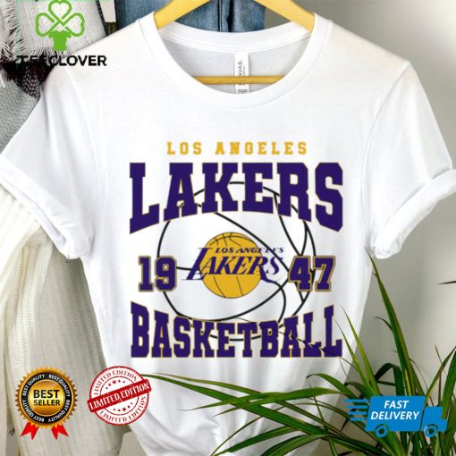 Los Angeles Lakers basketball NBA est 1947 logo retro shirt
