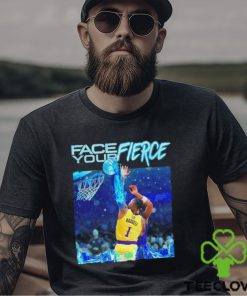 Los Angeles Lakers face your fierce D’Angelo Russell DLO ice dunk shirt 1 Los Angeles Lakers face your fierce D’Angelo Russell DLO ice dunk shirt