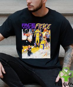 Los Angeles Lakers face your fierce flight number 23 takeoff shirt