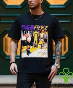 Los Angeles Lakers face your fierce flight number 23 takeoff shirt