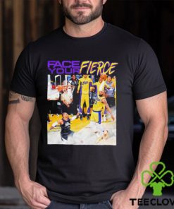 Los Angeles Lakers face your fierce flight number 23 takeoff shirt