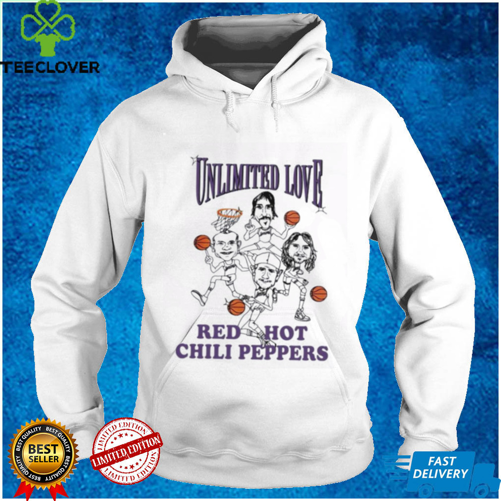 Los Angeles Lakers unlimited love red hot chili peppers shirt