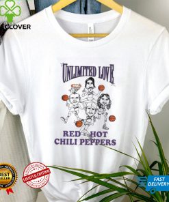 Los Angeles Lakers unlimited love red hot chili peppers shirt
