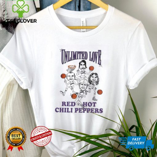 Los Angeles Lakers unlimited love red hot chili peppers shirt
