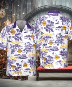 Los Angeles Lakers – National Basketball Association 2024 AOP Hawaiian Shirt In 2024