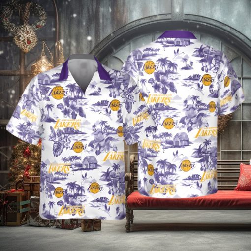 Los Angeles Lakers – National Basketball Association 2024 AOP Hawaiian Shirt In 2024