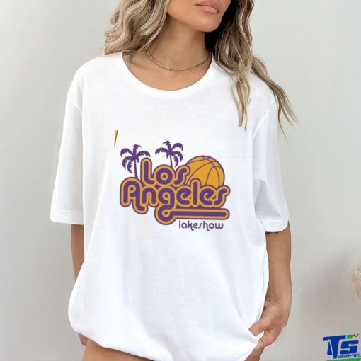 Los Angeles Lakeshow Vintage Basketball tree shirt