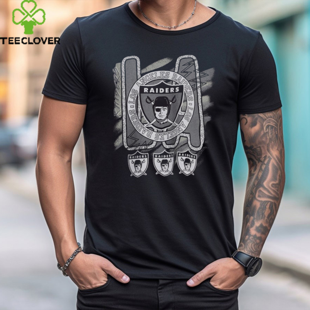 Los Angeles Raiders Brush Off 3.0 T Shirt Los Angeles Raiders Brush Off 3.0 T Shirt