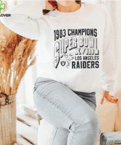 Los Angeles Raiders Super Bowl XVIII Champs shirt