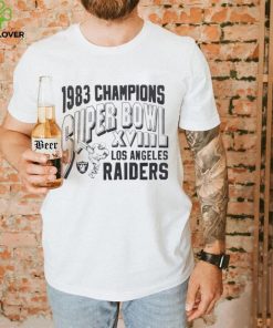 Los Angeles Raiders Super Bowl XVIII Champs shirt 1 Los Angeles Raiders Super Bowl XVIII Champs shirt