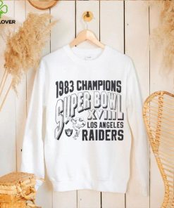 Los Angeles Raiders Super Bowl XVIII Champs shirt 2 Los Angeles Raiders Super Bowl XVIII Champs shirt