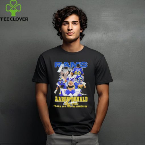 Los Angeles Rams Aaron Donald 2023 Memories T Shirt