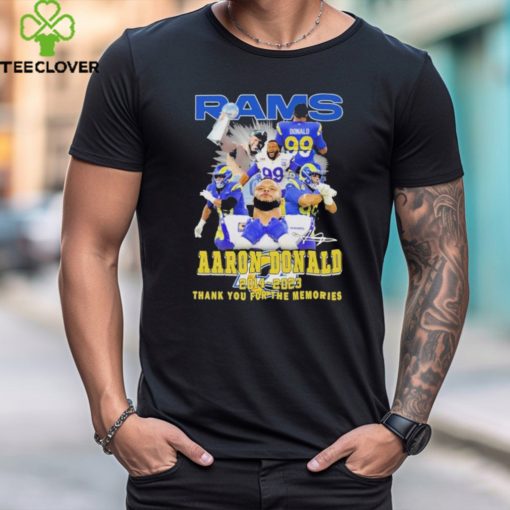 Los Angeles Rams Aaron Donald 2023 Memories T Shirt