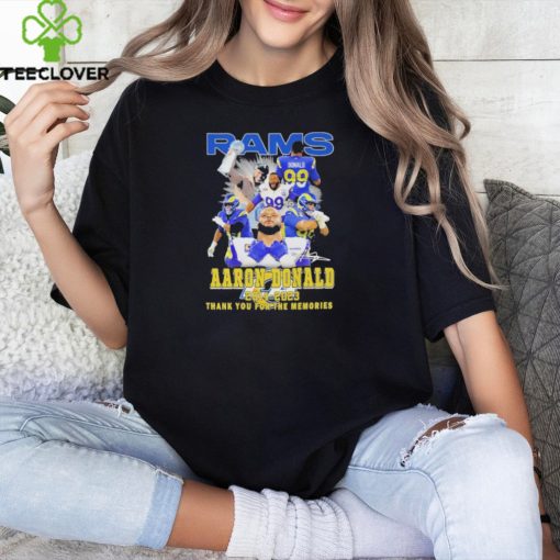 Los Angeles Rams Aaron Donald 2023 Memories T Shirt