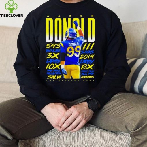 Los Angeles Rams Aaron Donald 99 retirement hoodie, sweater, longsleeve, shirt v-neck, t-shirt