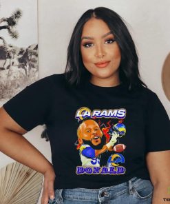Los Angeles Rams Aaron Donald big head signature shirt