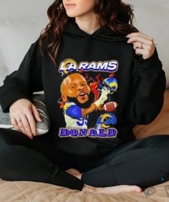 Los Angeles Rams Aaron Donald big head signature shirt