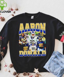 Los Angeles Rams Aaron Donald number 99 professional football player honors shirt