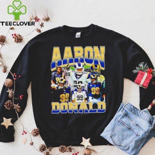 Los Angeles Rams Aaron Donald number 99 professional football player honors shirt