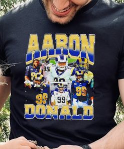 Los Angeles Rams Aaron Donald number 99 professional football player honors shirt