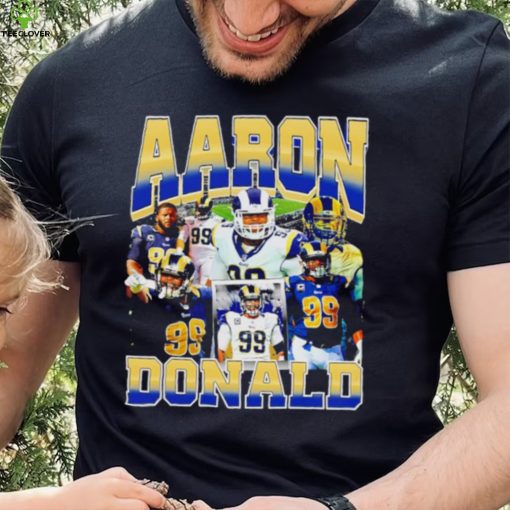 Los Angeles Rams Aaron Donald number 99 professional football player honors shirt