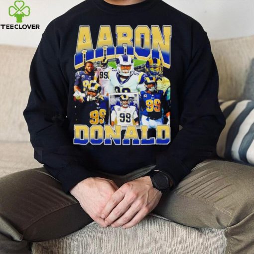 Los Angeles Rams Aaron Donald number 99 professional football player honors shirt