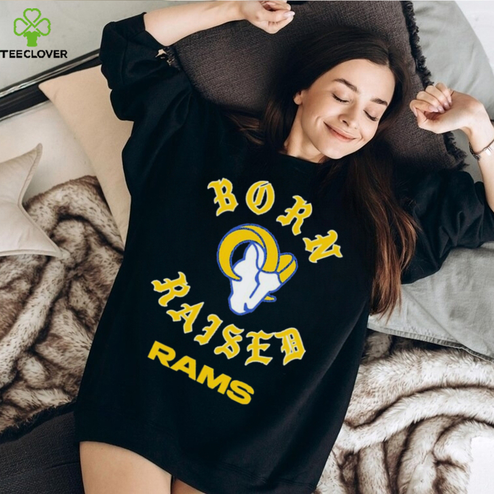 Los Angeles Rams Born x Raised Unisex T-Shirt - Black