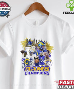 Los Angeles Rams Champions NFL Football Super Bowl 2024 Awesome Graphic t shirt