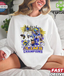 Los Angeles Rams Champions NFL Football Super Bowl 2024 Awesome Graphic t hoodie, sweater, longsleeve, shirt v-neck, t-shirt