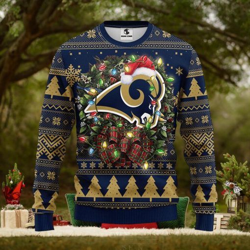 Los Angeles Rams Christmas Ugly Sweater