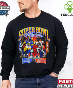 Los Angeles Rams Cincinnati Bengals Super Bowl Lvi 2024 Awesome Graphic t hoodie, sweater, longsleeve, shirt v-neck, t-shirt