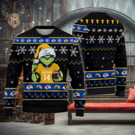 Los Angeles Rams Custom Chrismas Ugly Sweater
