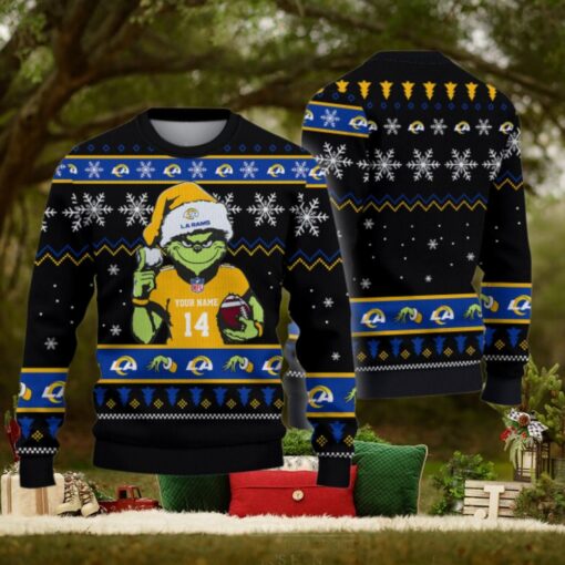 Los Angeles Rams Custom Chrismas Ugly Sweater