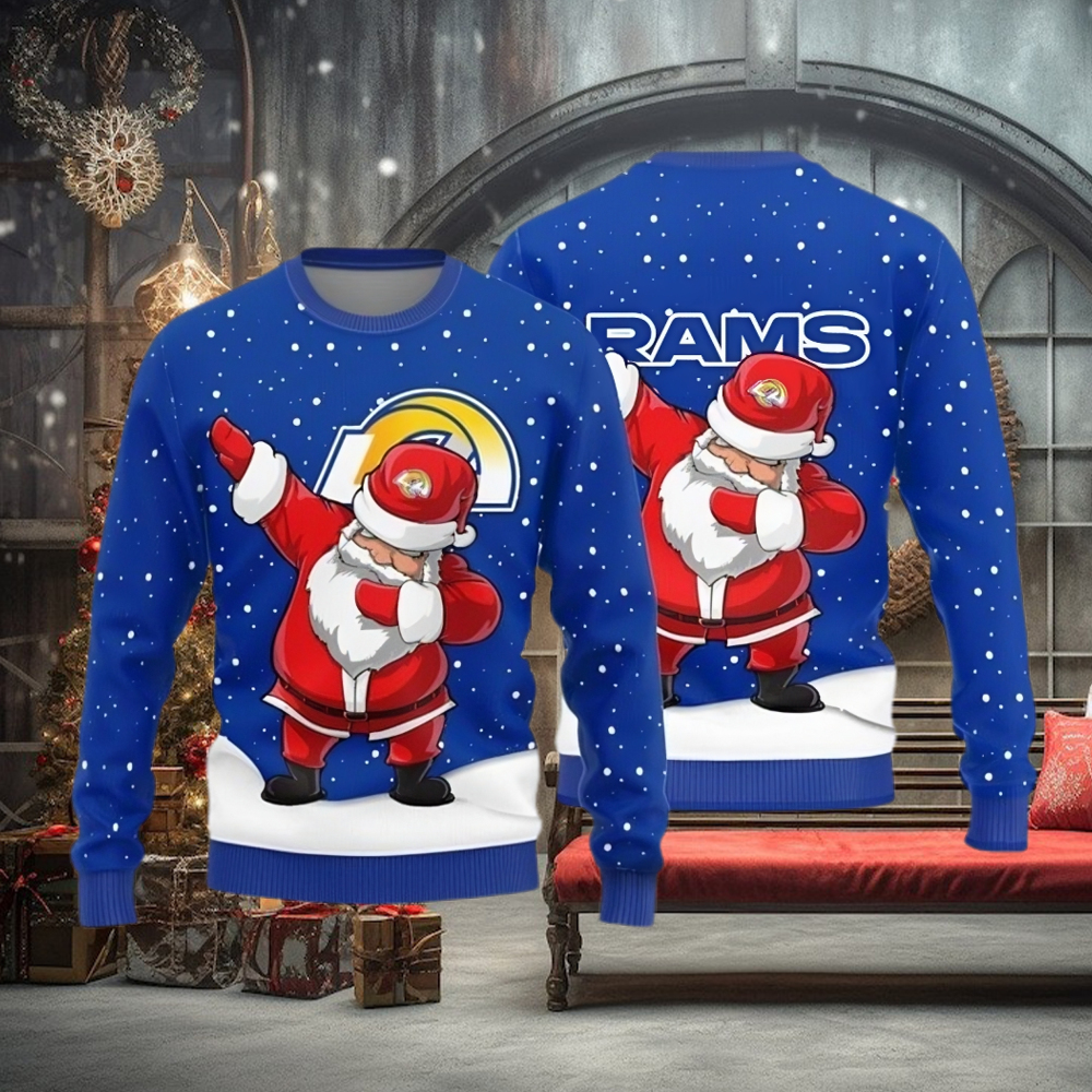 Christmas Gift Tampa Bay Buccaneers Dabbing Santa 3D Ugly