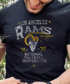 Los Angeles Rams Darius Rucker Distressed Print T Shirt