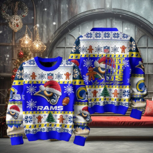 Los Angeles Rams Football They Not Like Us Christmas Ugly Sweater