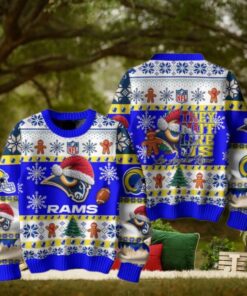 Los Angeles Rams Football They Not Like Us Christmas Ugly Sweater