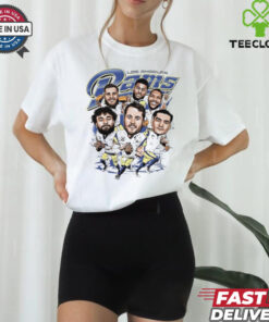 Los Angeles Rams Football players caricature shirt