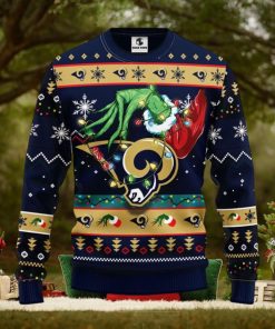 Los Angeles Rams Grinch Christmas Ugly Sweater