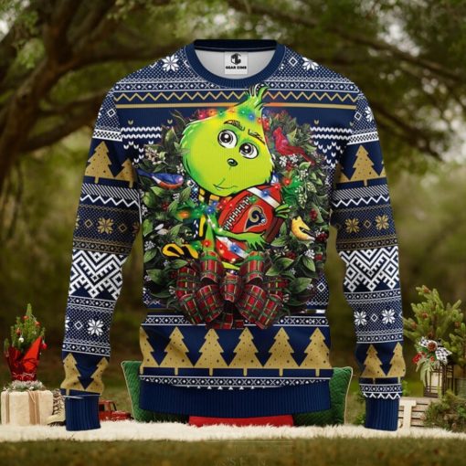 Los Angeles Rams Grinch Hug Christmas Ugly Sweater