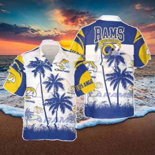 Los Angeles Rams Hawaiian Shirt Trending For Fans Sport NFL