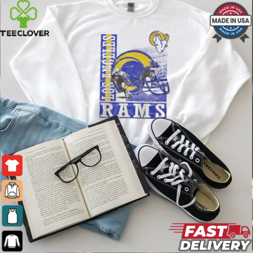 Los Angeles Rams Helmet Dash T Shirt