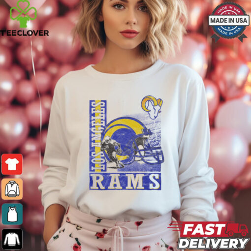 Los Angeles Rams Helmet Dash T Shirt
