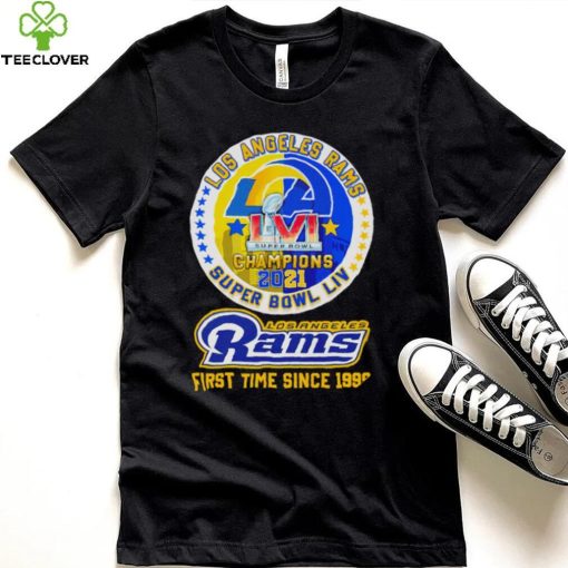 Los Angeles Rams LVI Super Bowl Champions 2021 Los Angeles Rams first time since 1999 shirt
