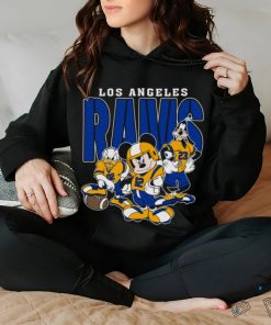 Los Angeles Rams Mickey Football Team T Shirt Sweatshirt