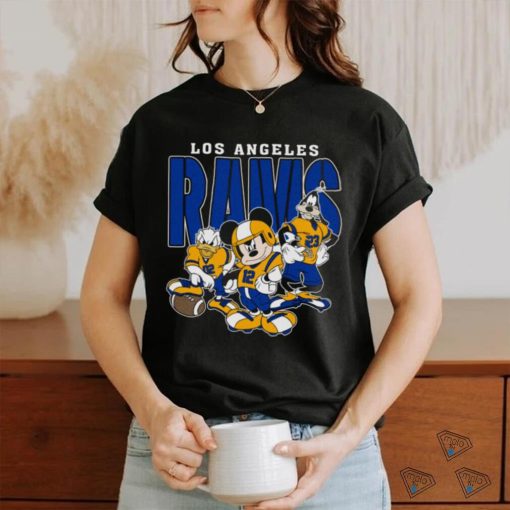 Los Angeles Rams Mickey Football Team T Shirt Sweatshirt