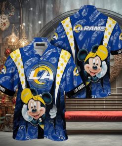 Los Angeles Rams Mickey Mouse NFL Hawaiian Shirt