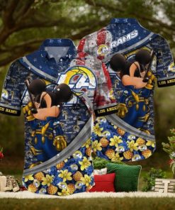 Los Angeles Rams NFL Aloha Shirt,Vintage Hawaiian Shirts