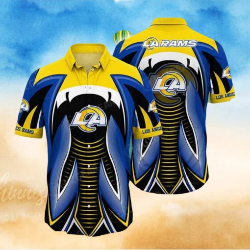 Los Angeles Rams NFL Collection Beach Hawaiian Shirt Gift For Fans
