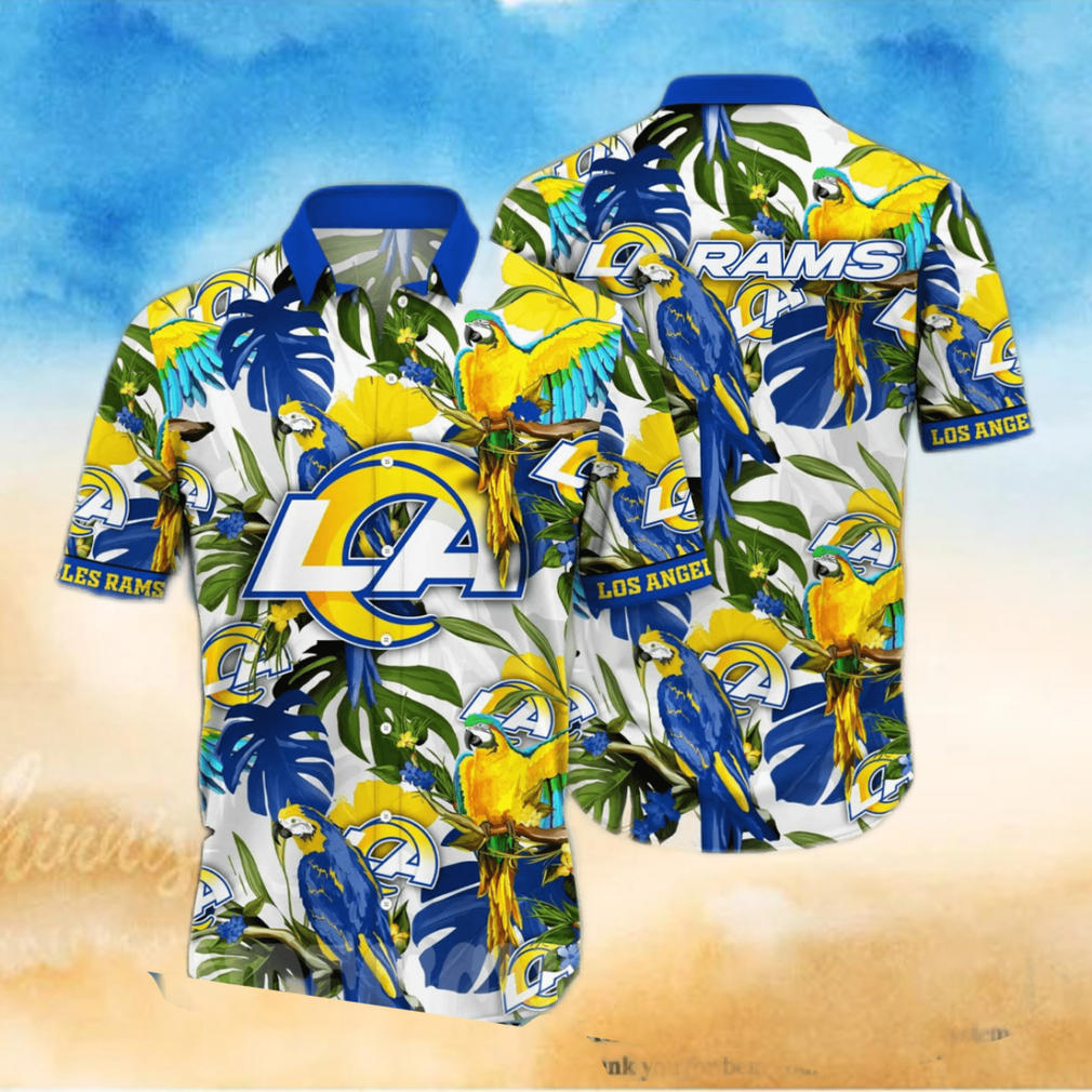 Los Angeles Rams NFL Floral Classic All Over Printed Hawaiian Shirt -  Limotees